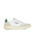 Medalist leather and suede low sneakers
