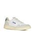 Medalist leather and suede low sneakers