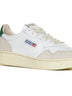 Medalist leather and suede low sneakers