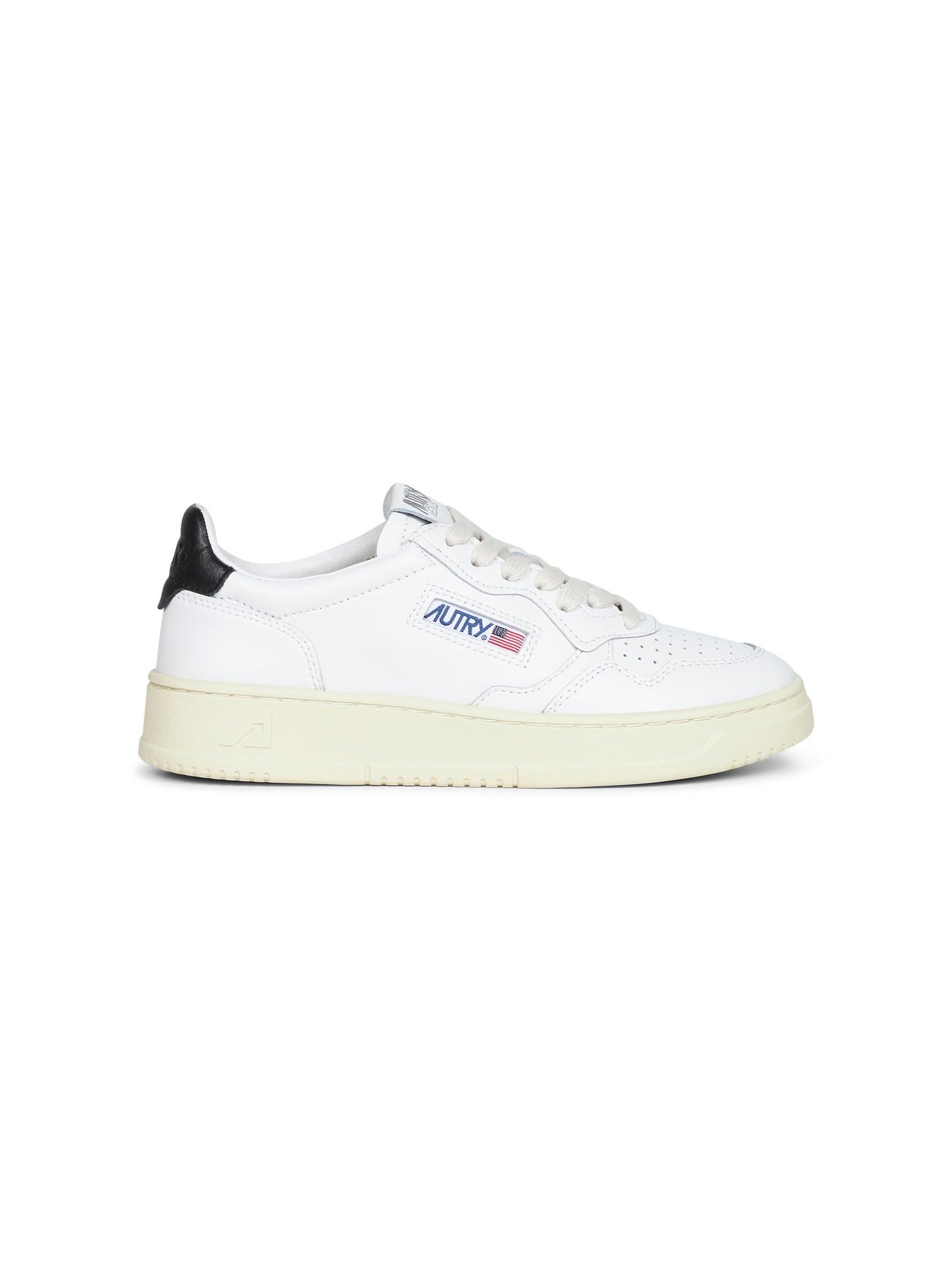 White leather Medalist Low sneakers