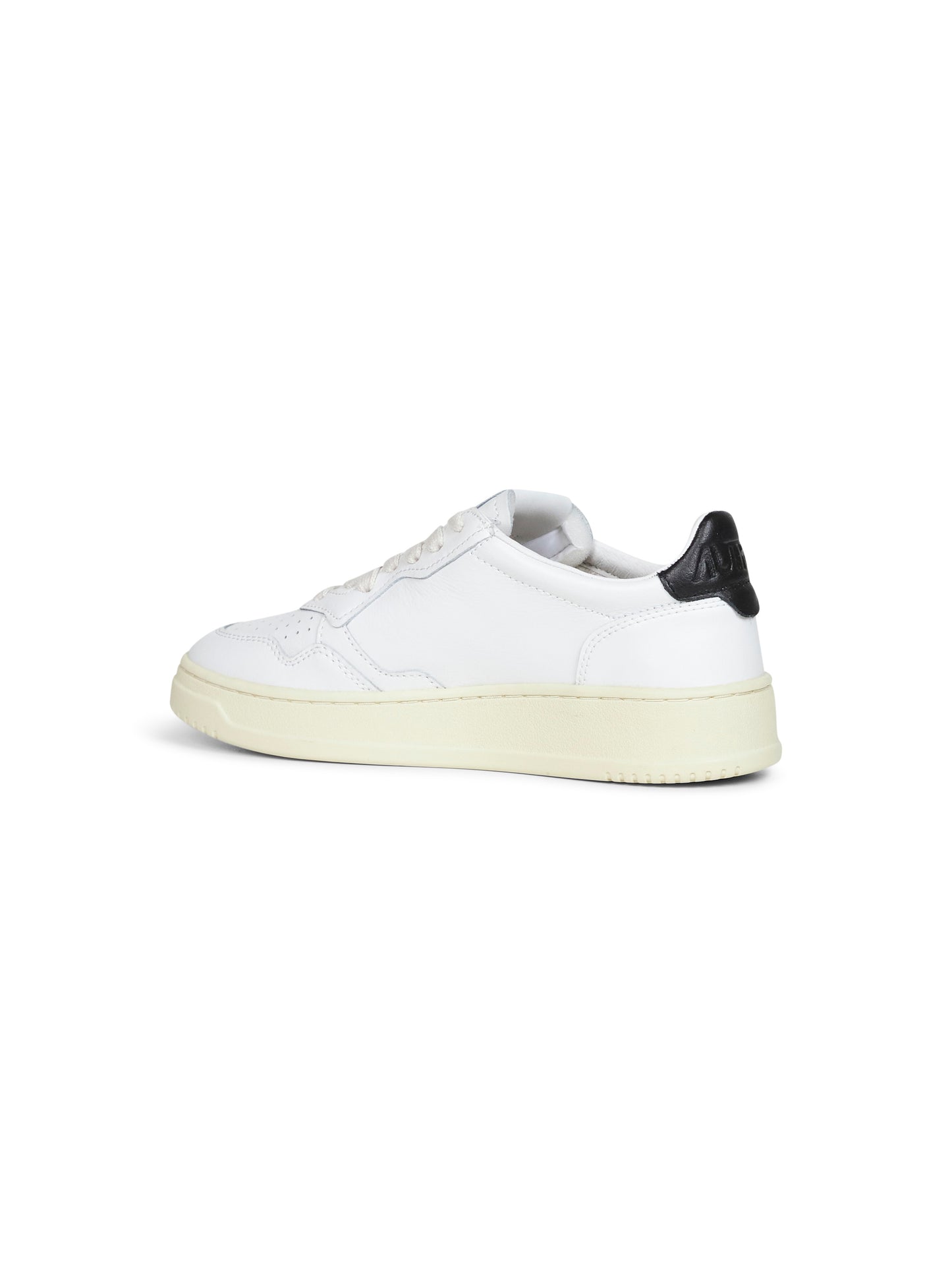 White leather Medalist Low sneakers