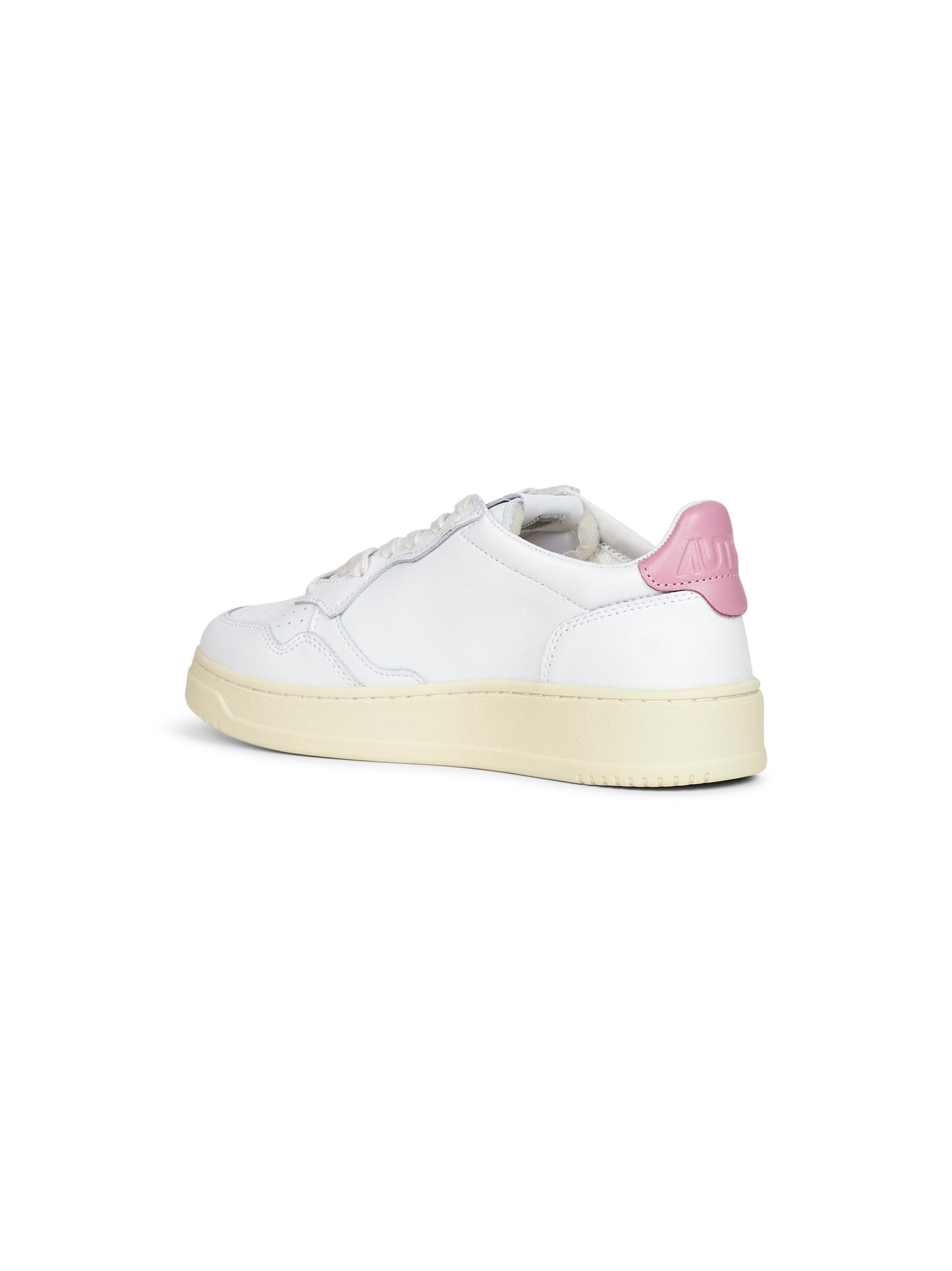 White leather Medalist Low sneakers