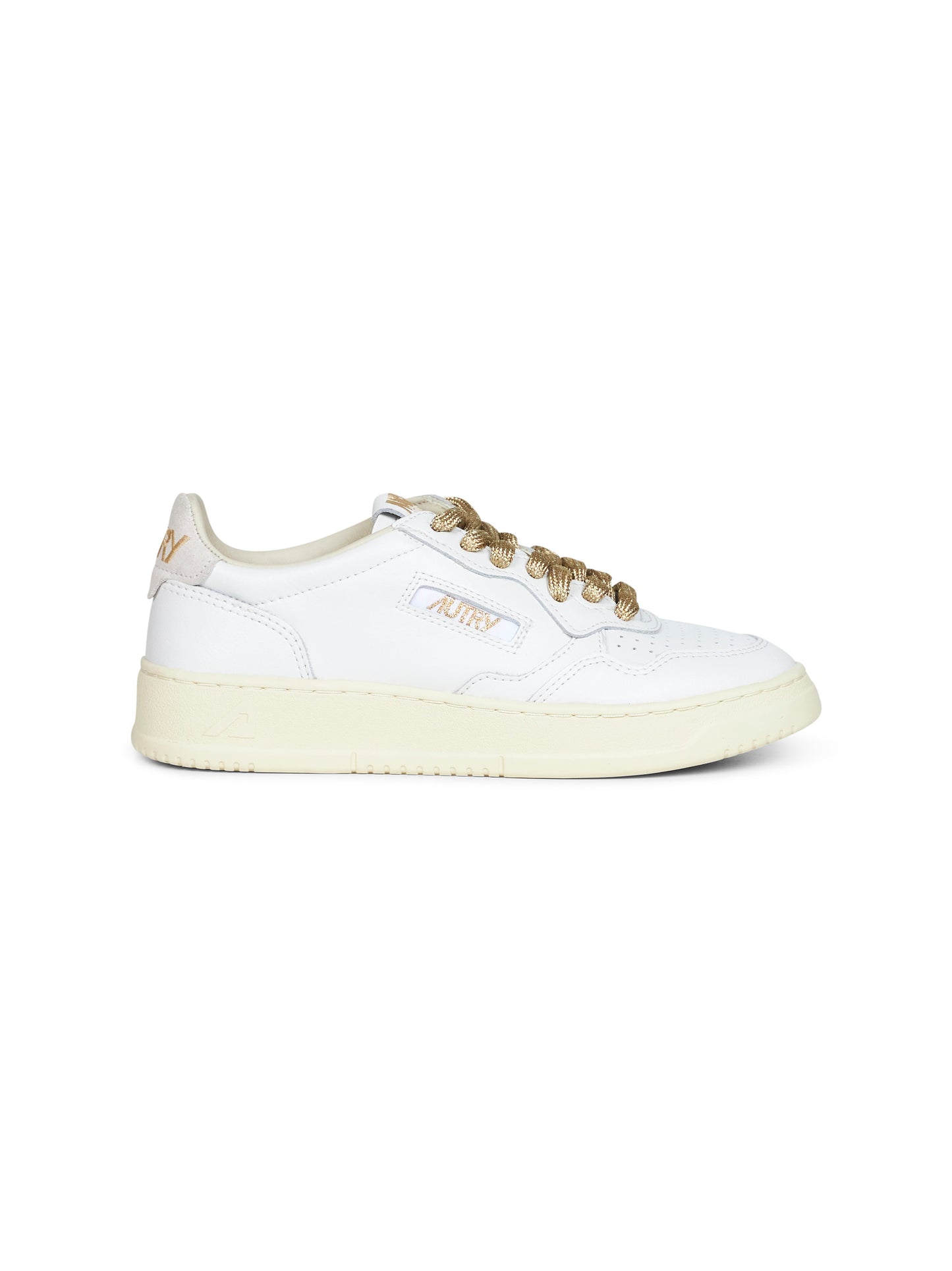 White leather Medalist Low sneakers
