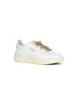 White leather Medalist Low sneakers