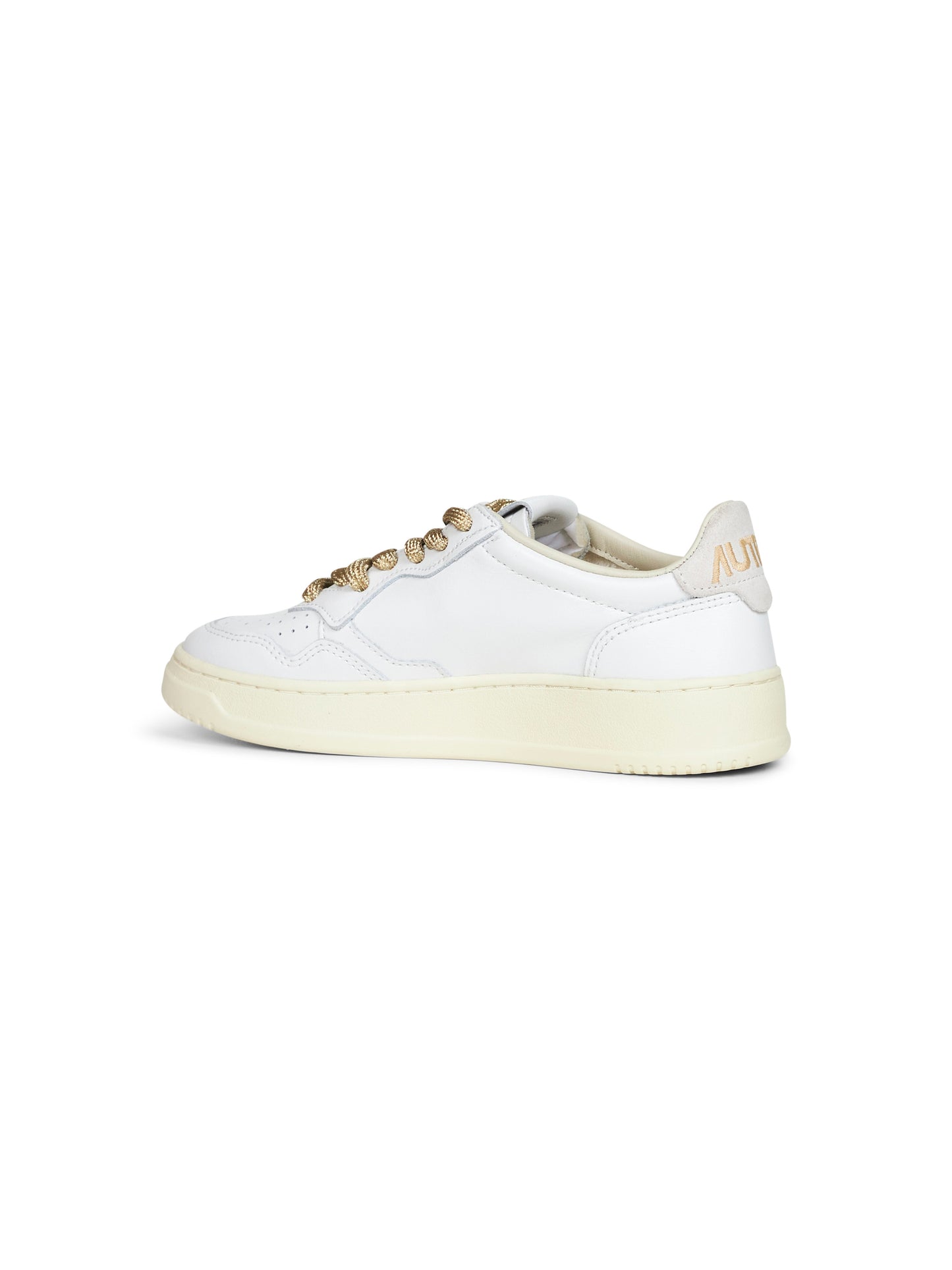 White leather Medalist Low sneakers