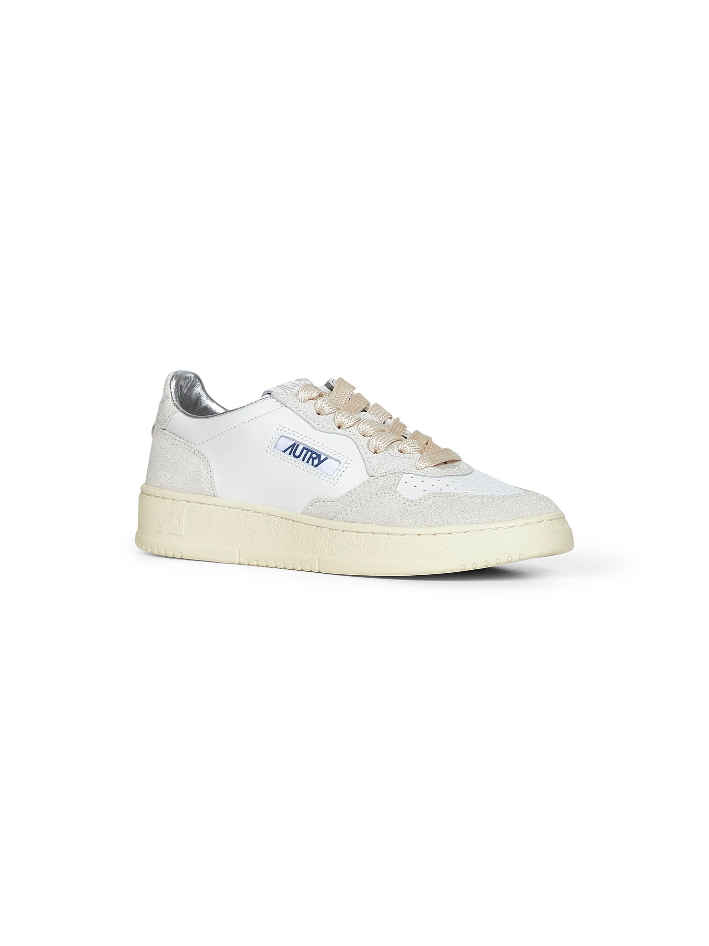 White leather Medalist Low sneakers