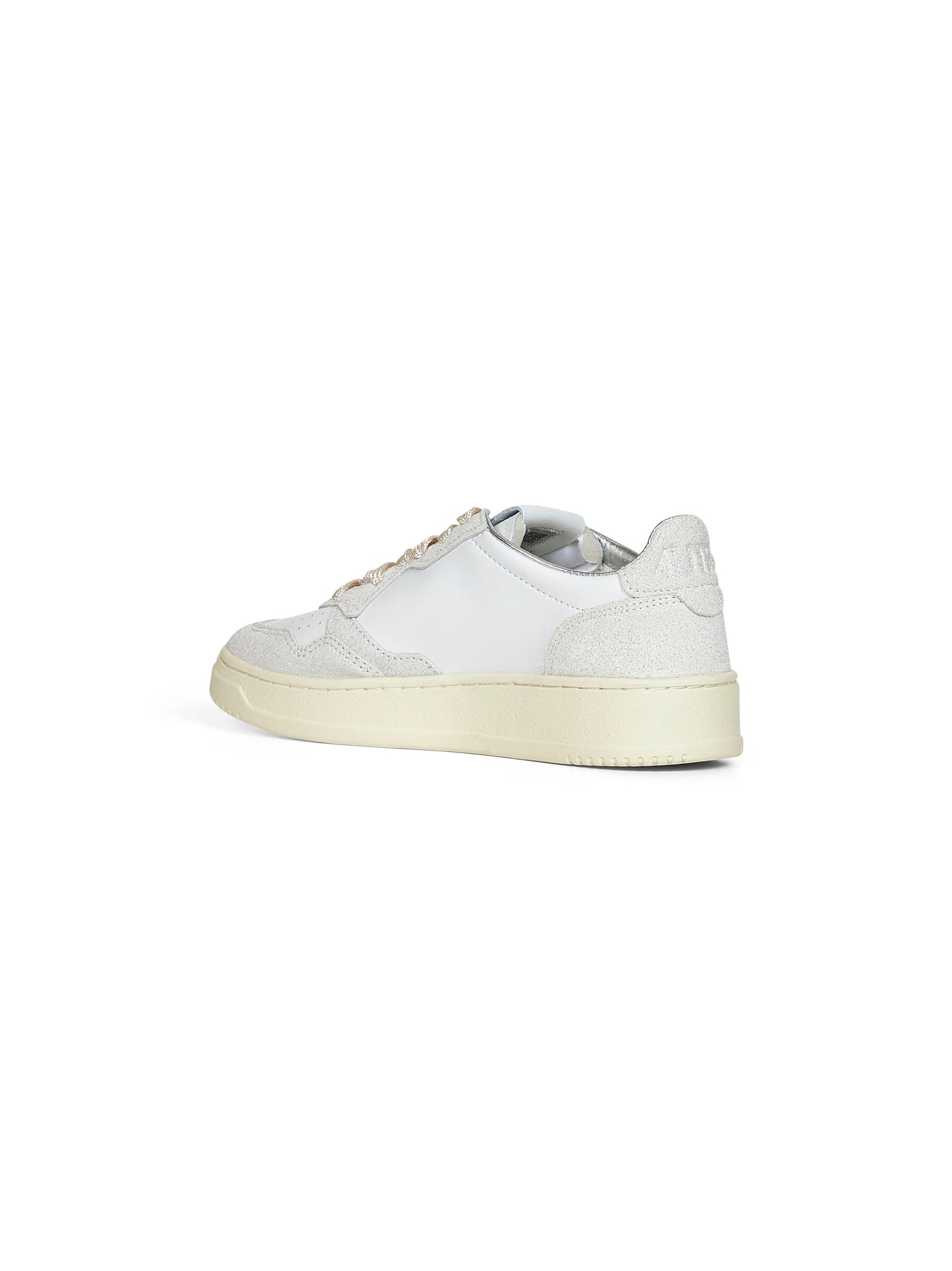 White leather Medalist Low sneakers