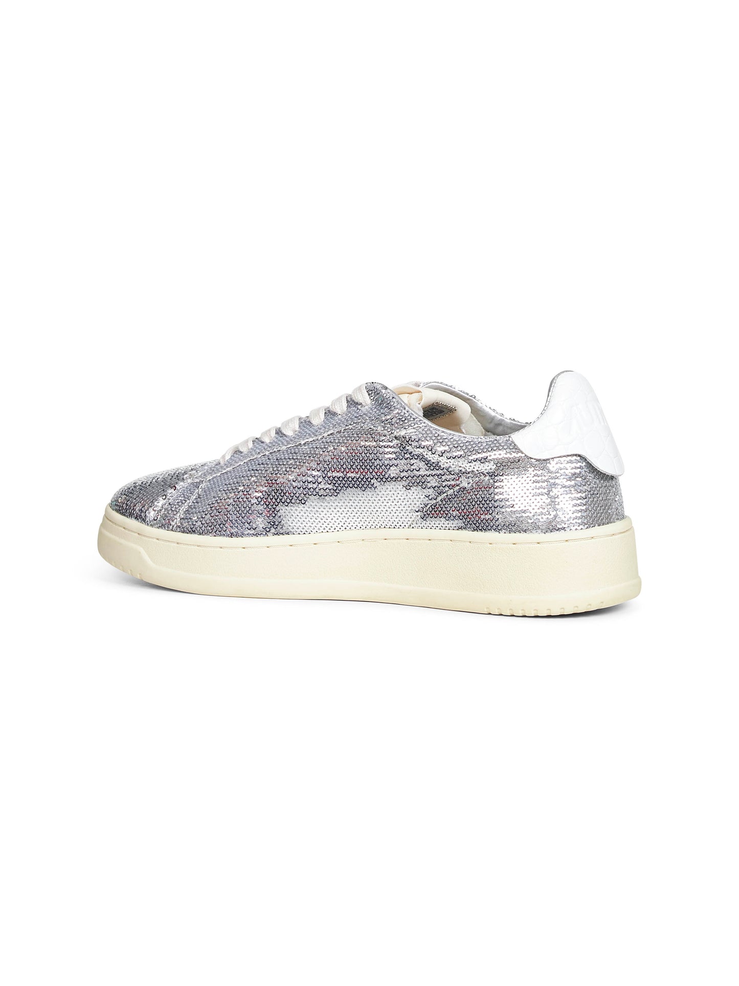 Silver sequin Dallas Low sneakers