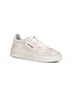 Sneakers Medalist Low in suede con strass avorio
