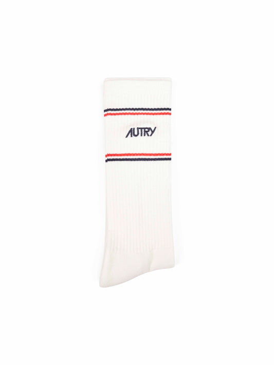 White Maison Kitsuné socks