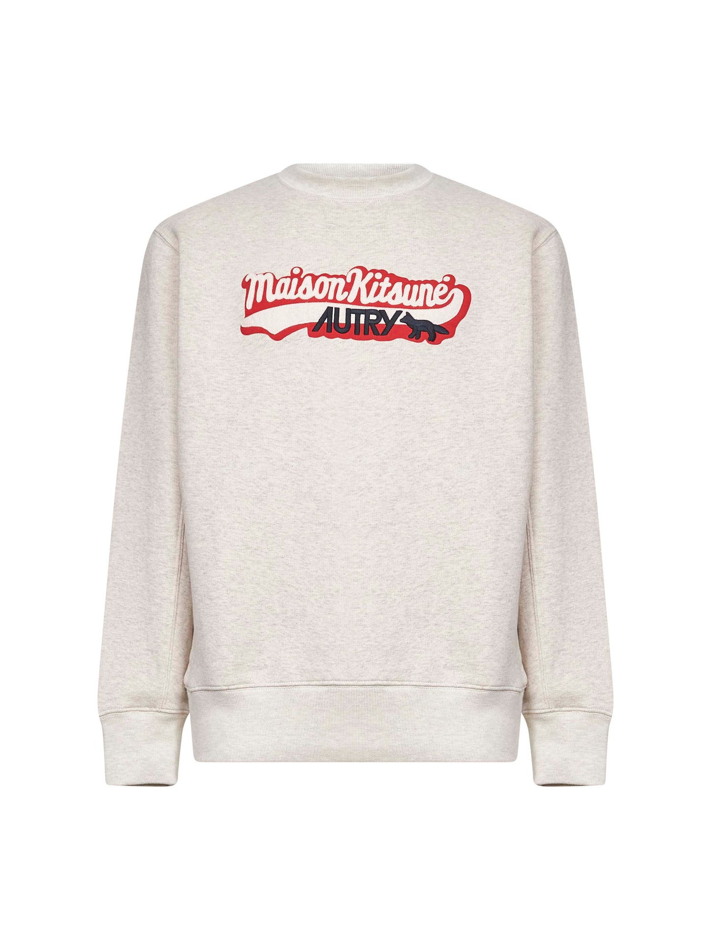 Grey cotton Maison Kitsuné sweatshirt