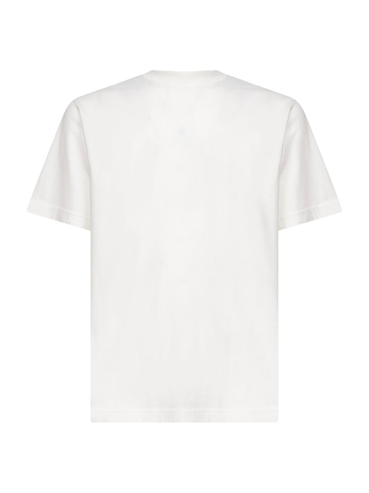 White cotton Maison Kitsuné T-shirt