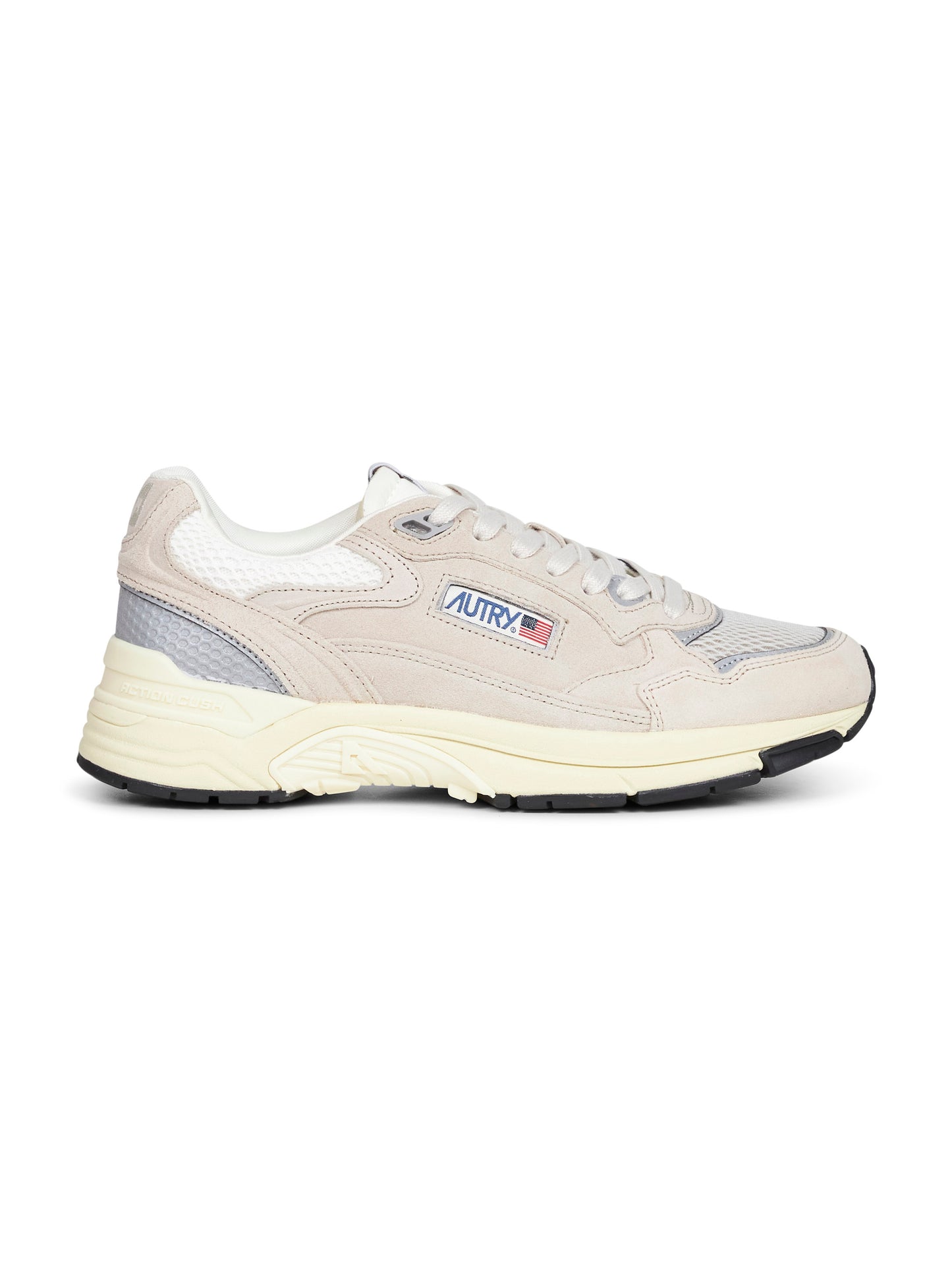 Sneakers Hyperway in suede e mesh