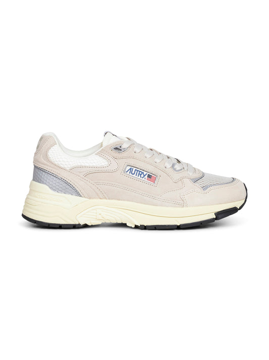 Sneakers Hyperway in suede e mesh