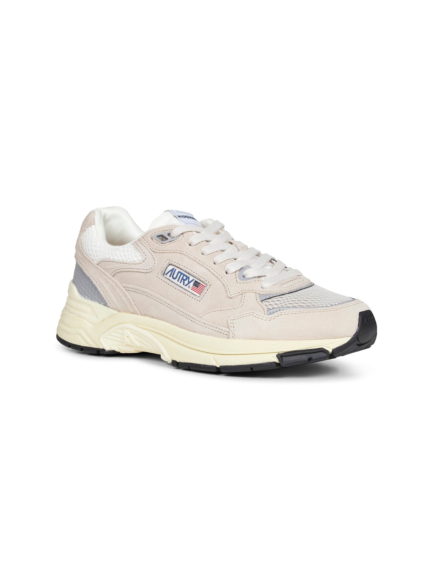 Sneakers Hyperway in suede e mesh