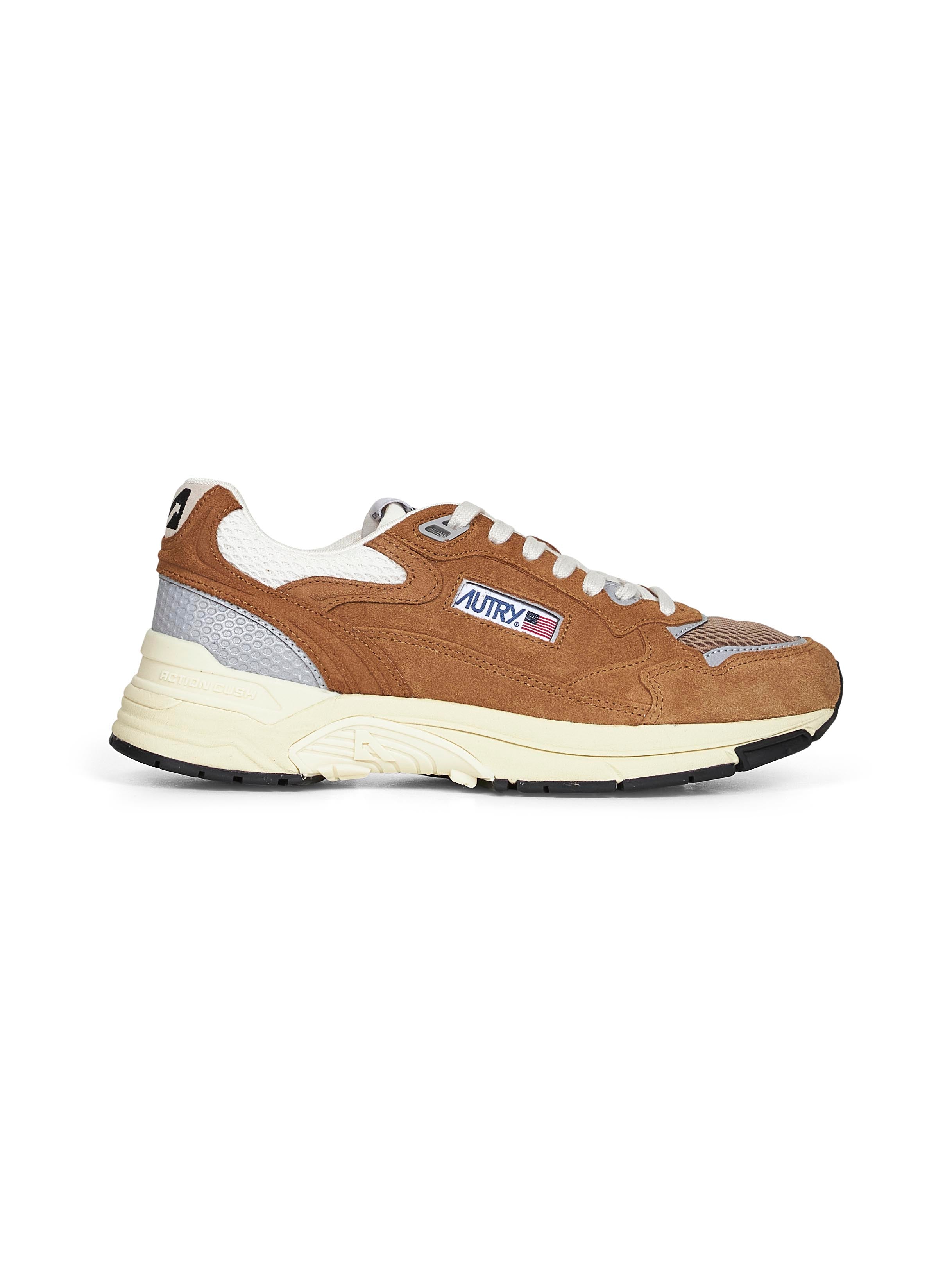 Suede and mesh Hyperway sneakers – Daniello.com