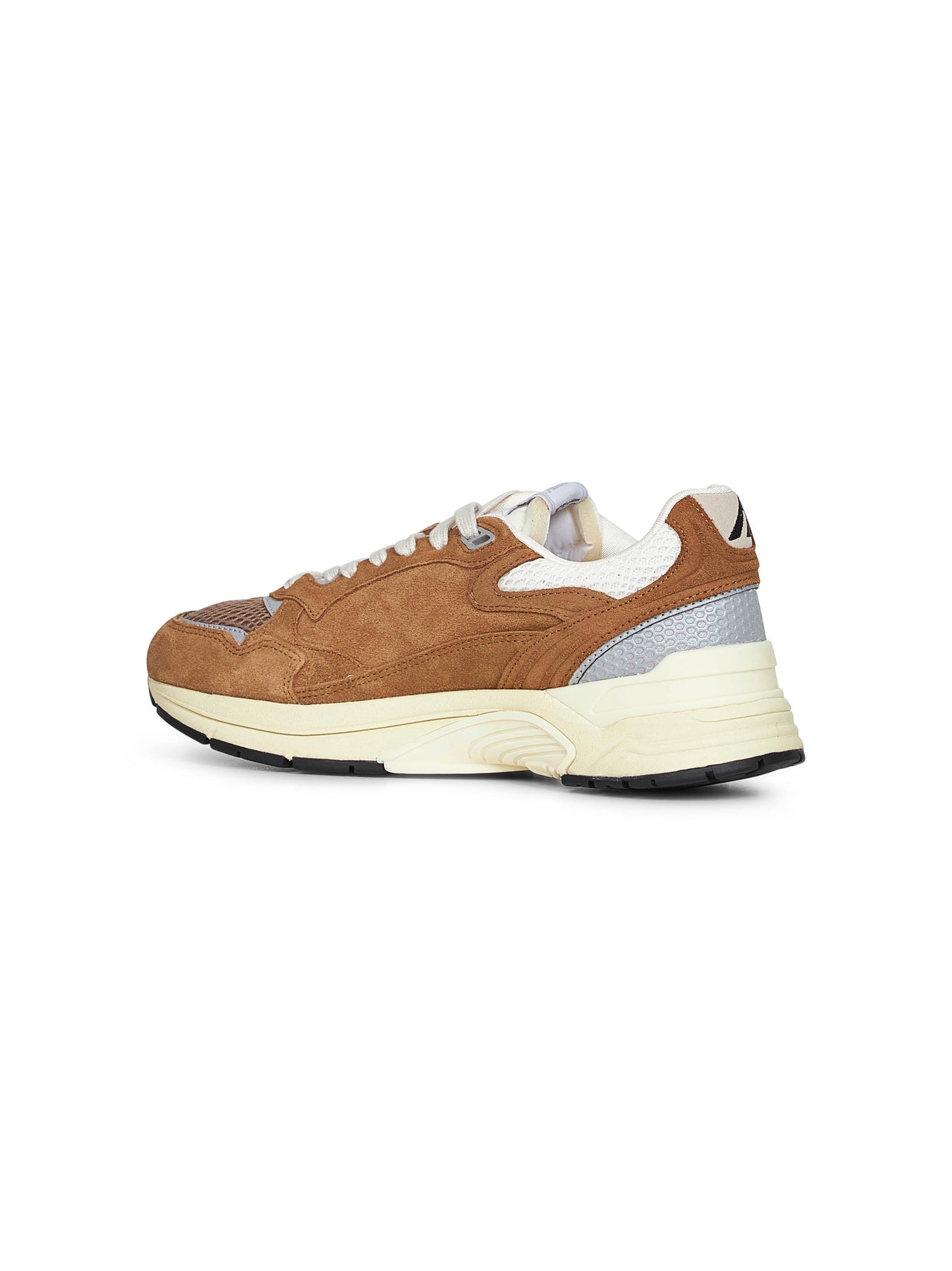 Suede and mesh Hyperway sneakers