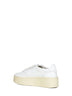 Sneakers Medalist Platform in pelle bianca<BR/>