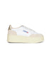 Sneakers Medalist Platform in pelle e suede