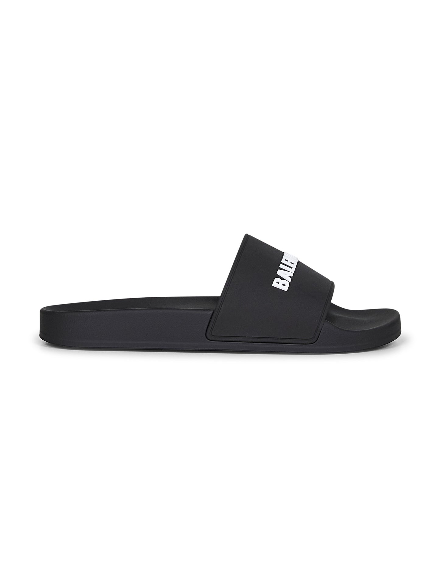 Black rubber Pool Slide sandals