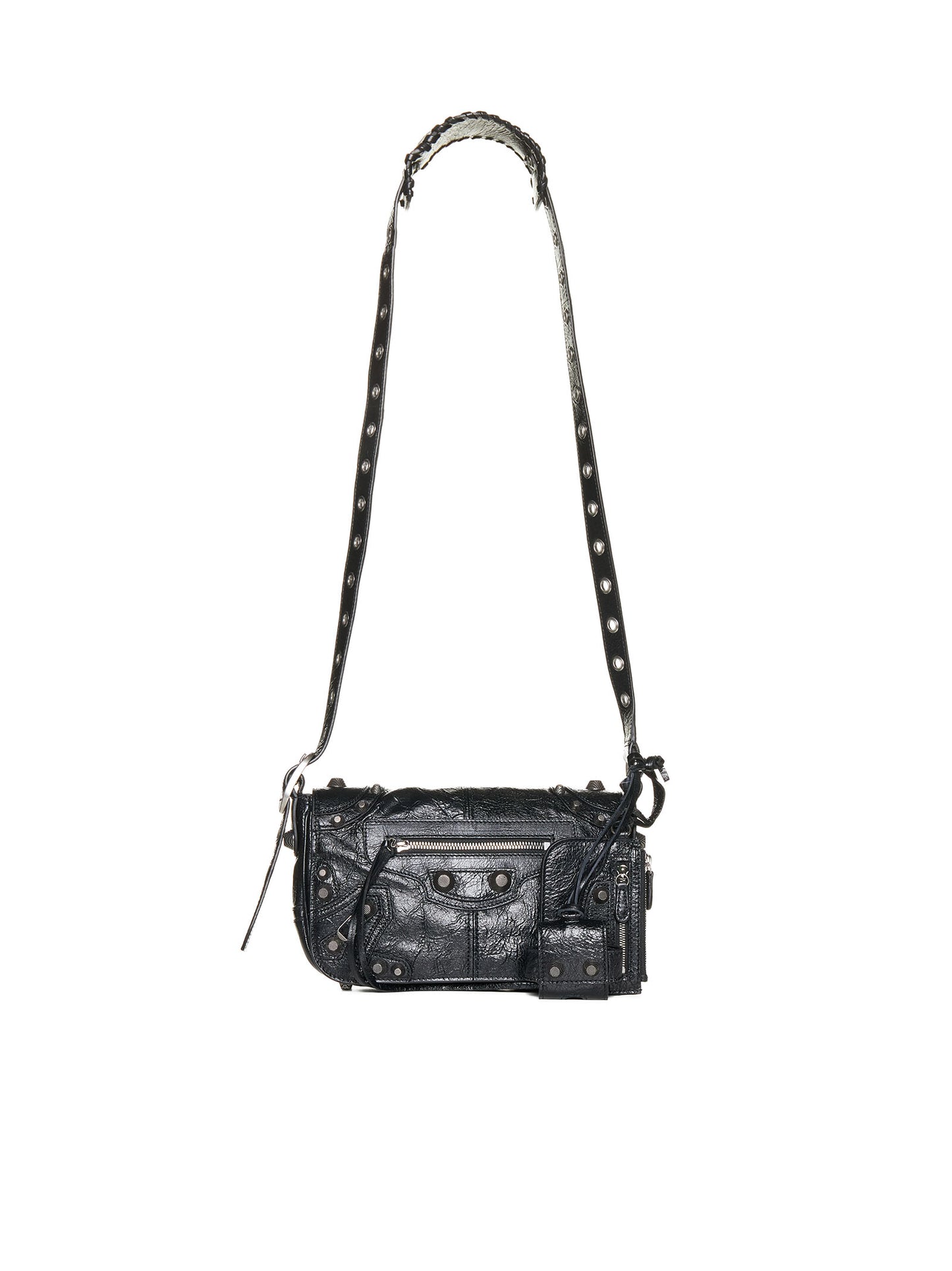 Borsa Le Cagole Con Patta Xs da Uomo in Nero