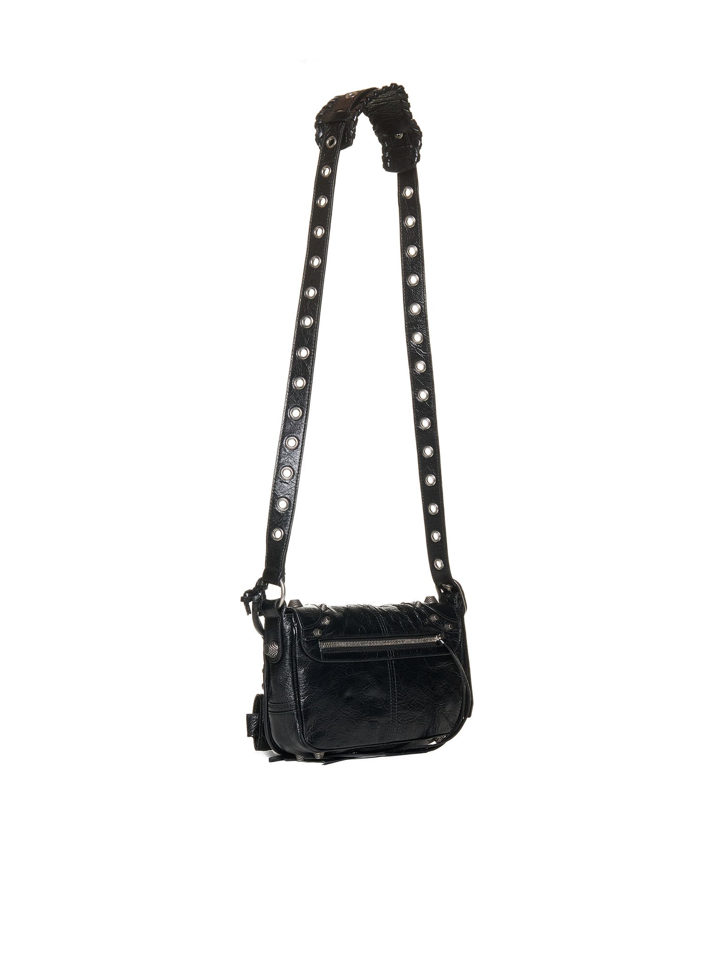 Borsa Le Cagole Con Patta Xs da Uomo in Nero