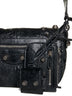 Borsa Le Cagole Con Patta Xs da Uomo in Nero