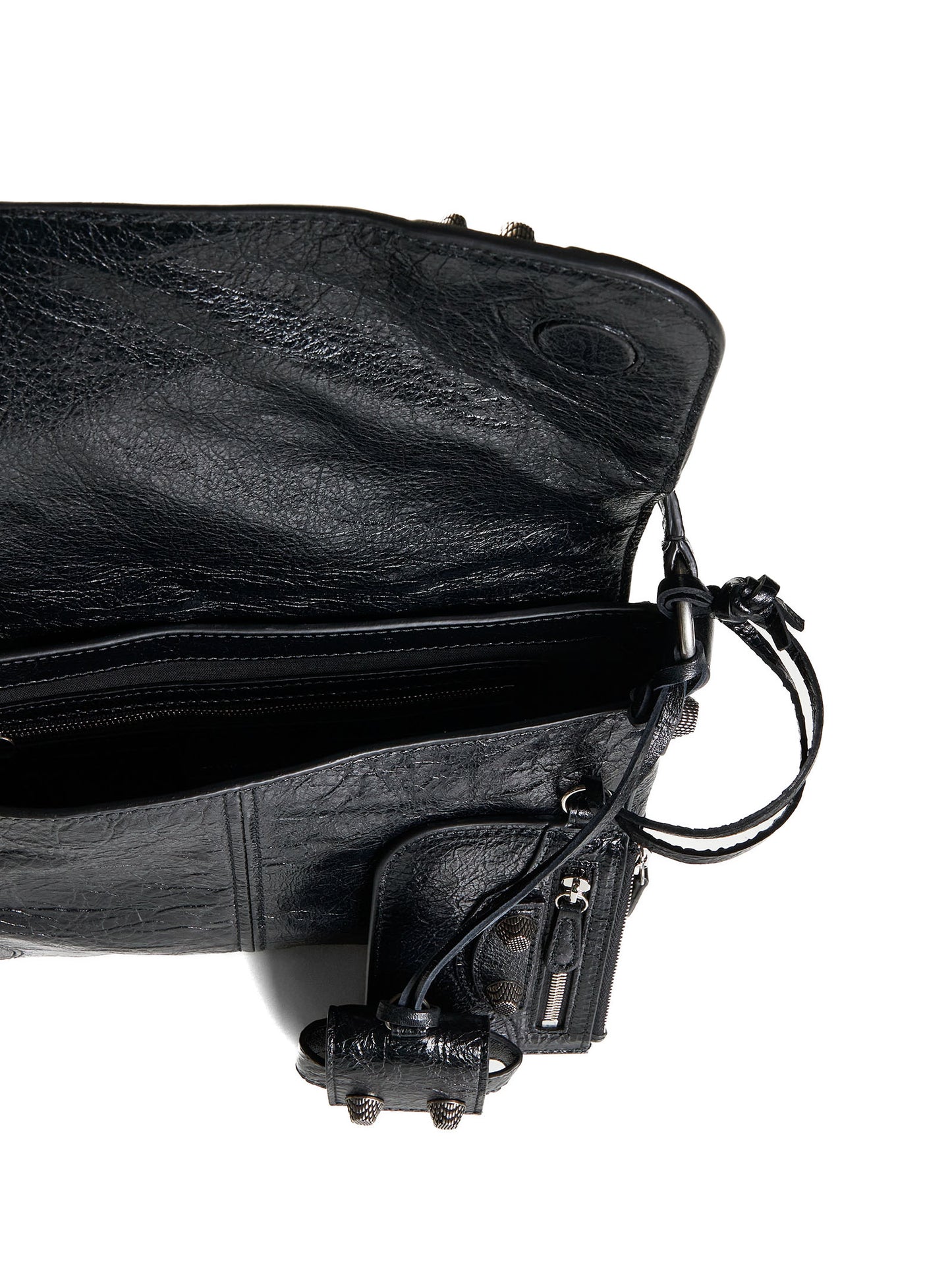 Borsa Le Cagole Con Patta Xs da Uomo in Nero