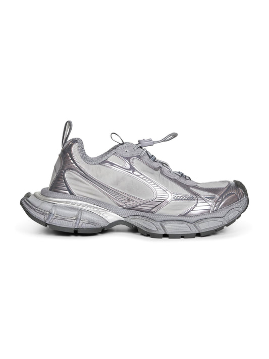 Sneakers 3XL in mesh e poliuretano grigio