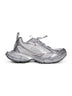 Sneakers 3XL in mesh e poliuretano grigio