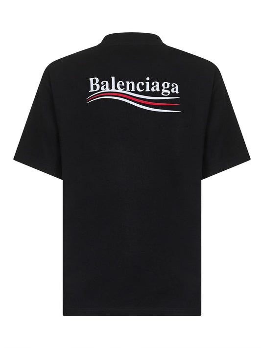 Black Political Campaign medium fit T-shirt