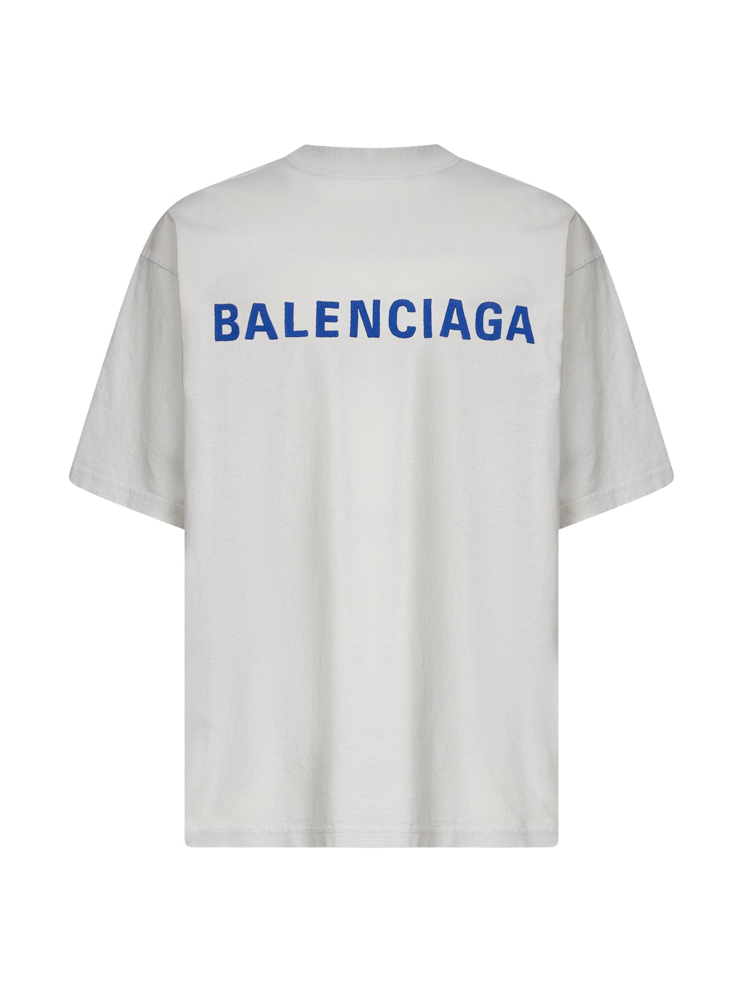 T-Shirt Balenciaga Back Medium Fit avorio