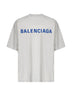 T-Shirt Balenciaga Back Medium Fit avorio
