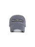 Grey drill Patch baseball cap