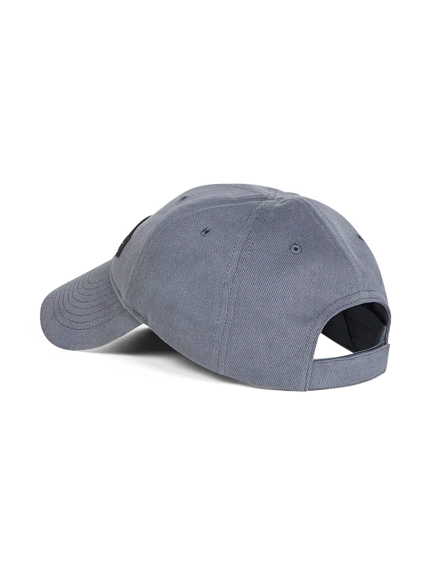 Grey drill Patch baseball cap