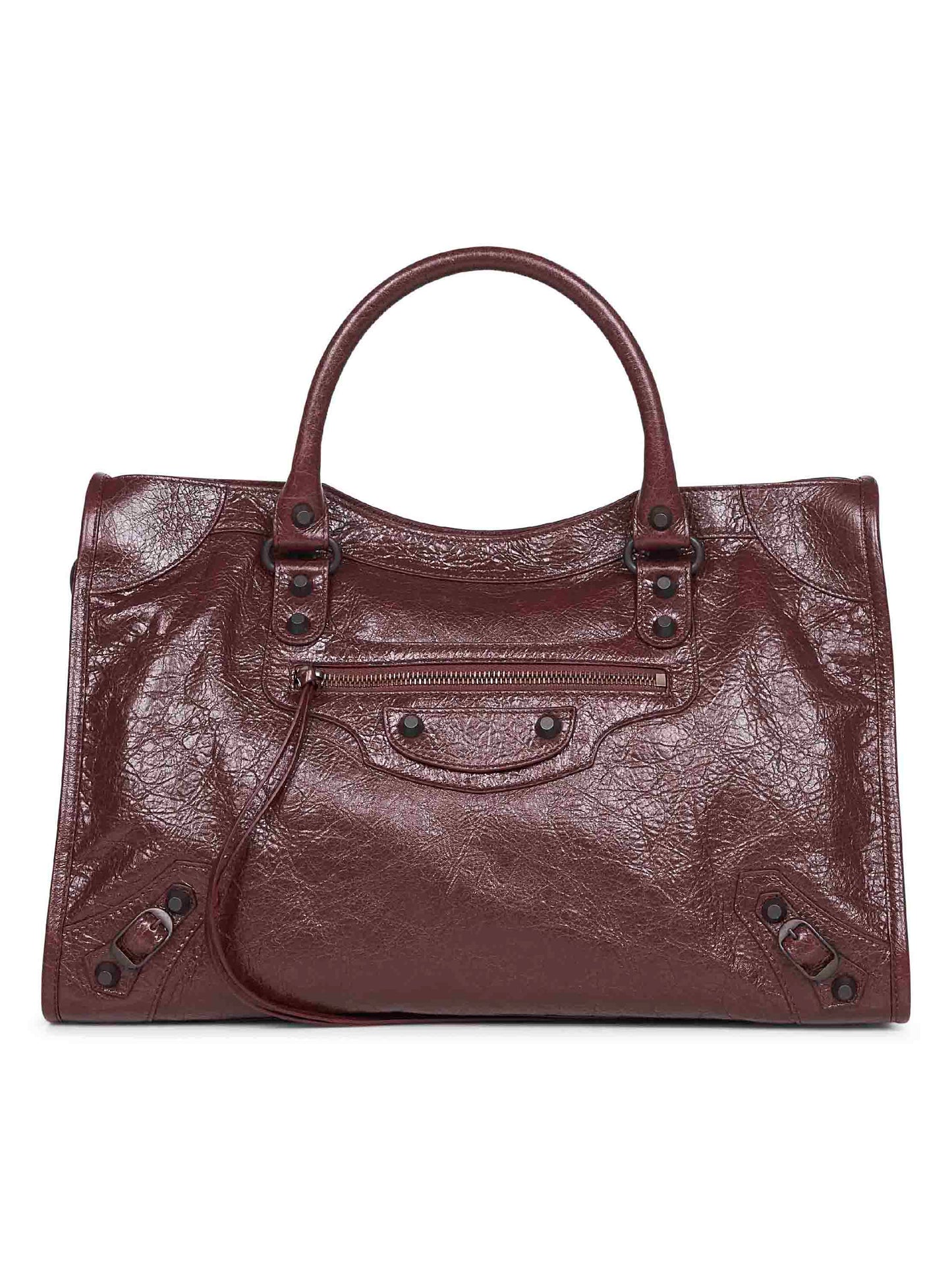 Dark burgundy Le City Medium Bag