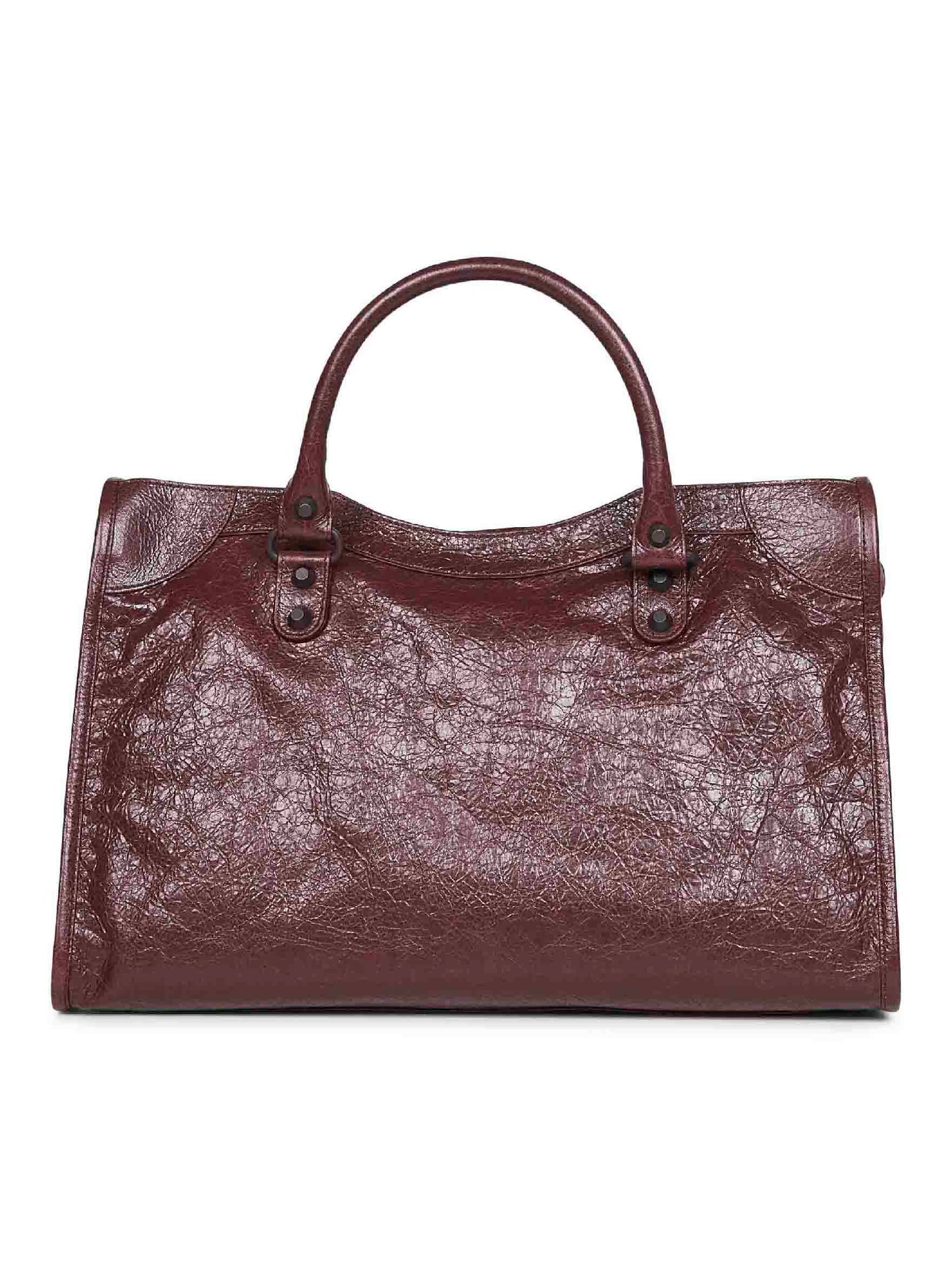 Dark burgundy Le City Medium Bag