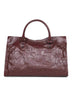 Dark burgundy Le City Medium Bag
