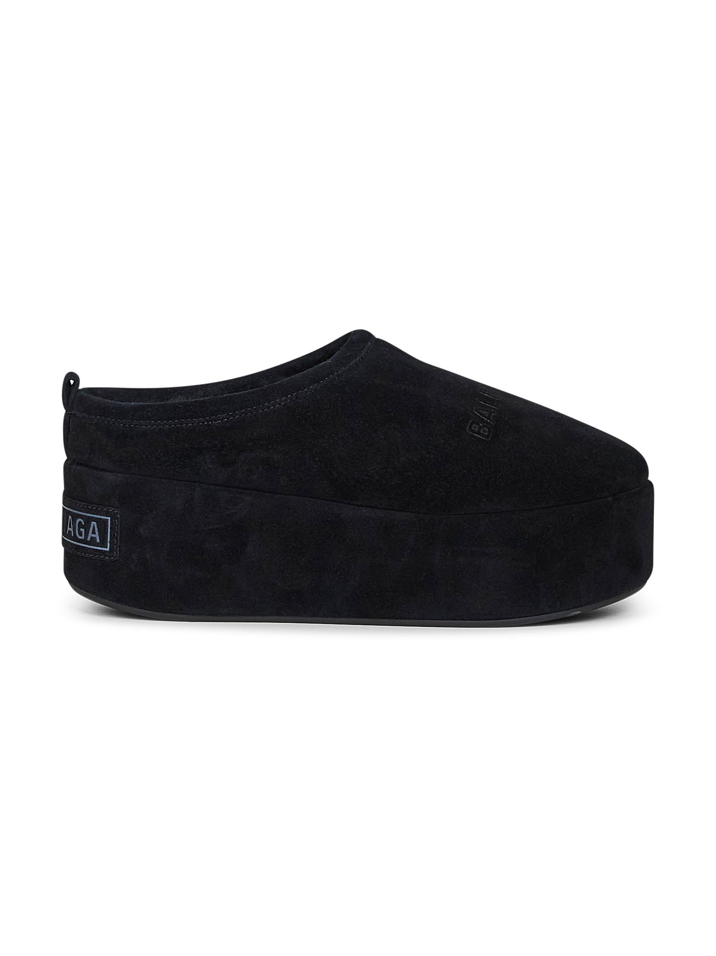 Black Alaska Soft platform mules