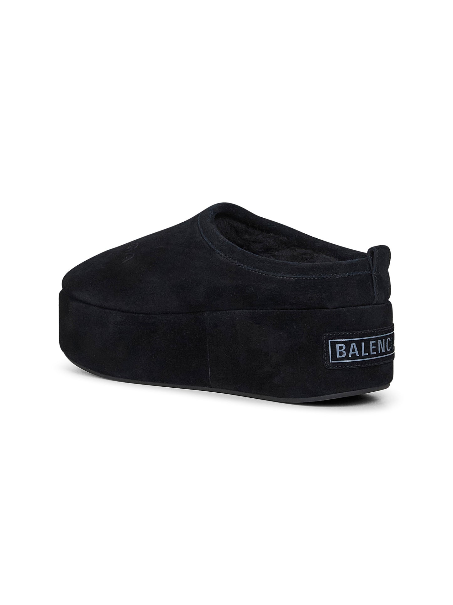 Black Alaska Soft platform mules