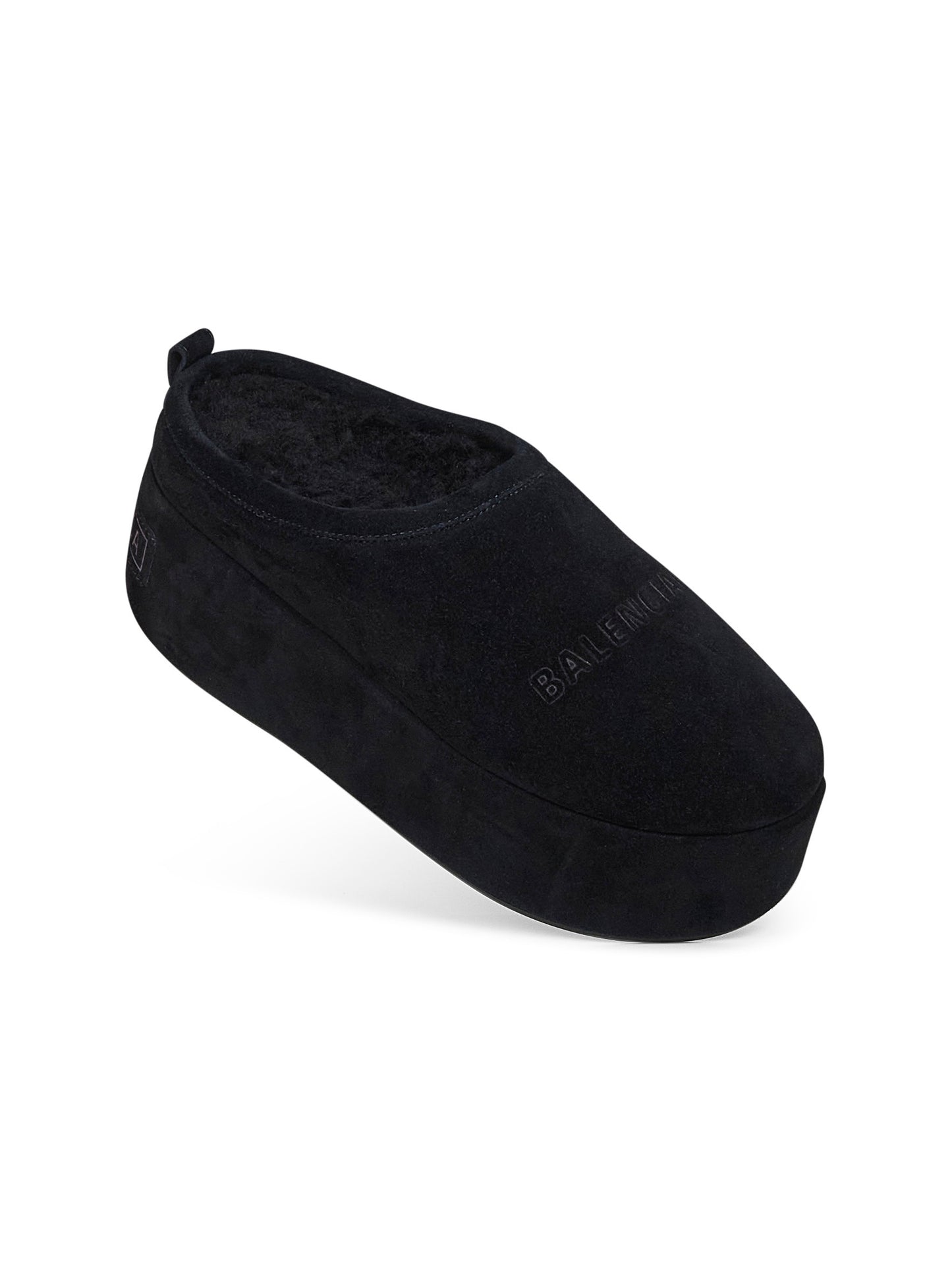 Black Alaska Soft platform mules