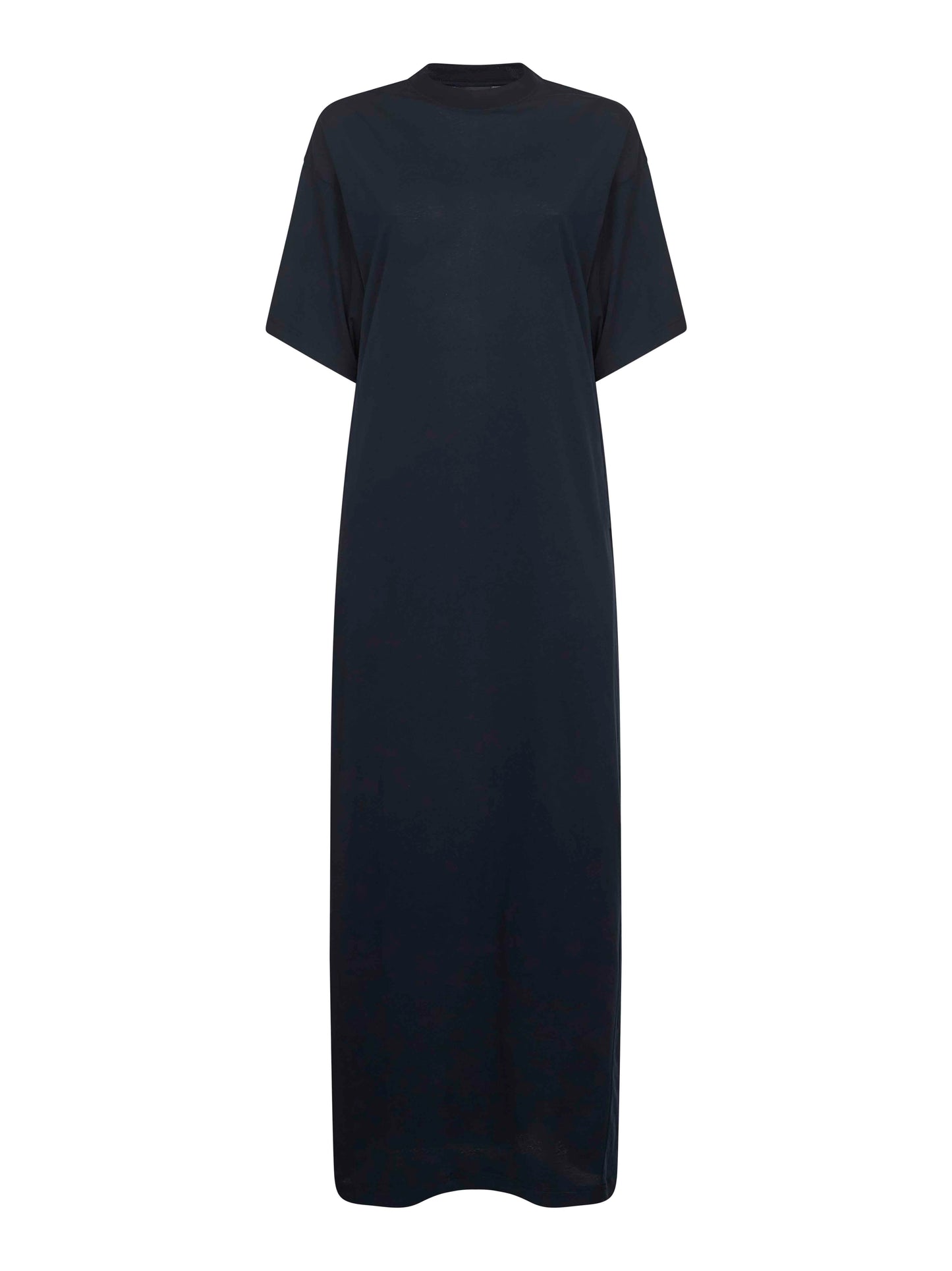 Black jersey Maxi Cocoon dress