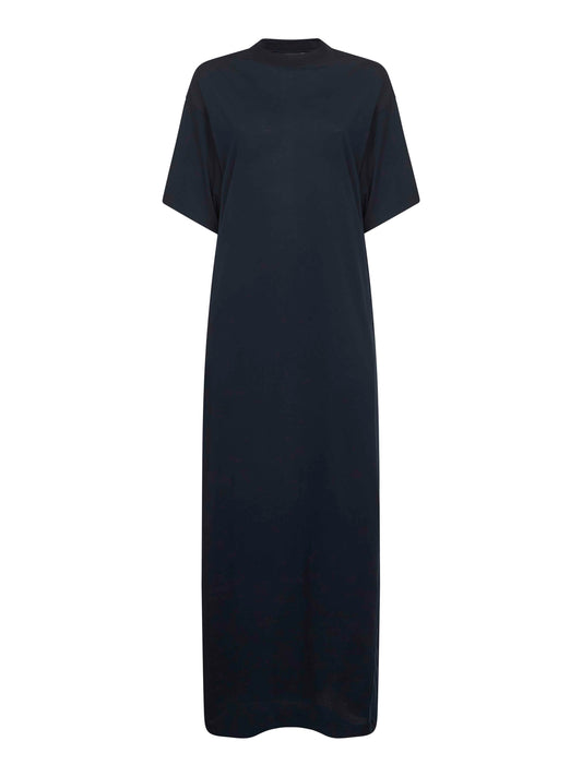 Black jersey Maxi Cocoon dress