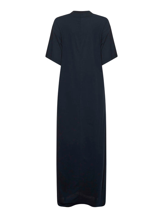 Black jersey Maxi Cocoon dress