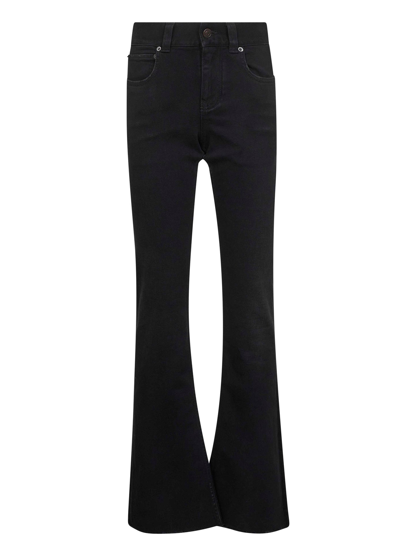 Black denim Bootcut Slim Fit jeans