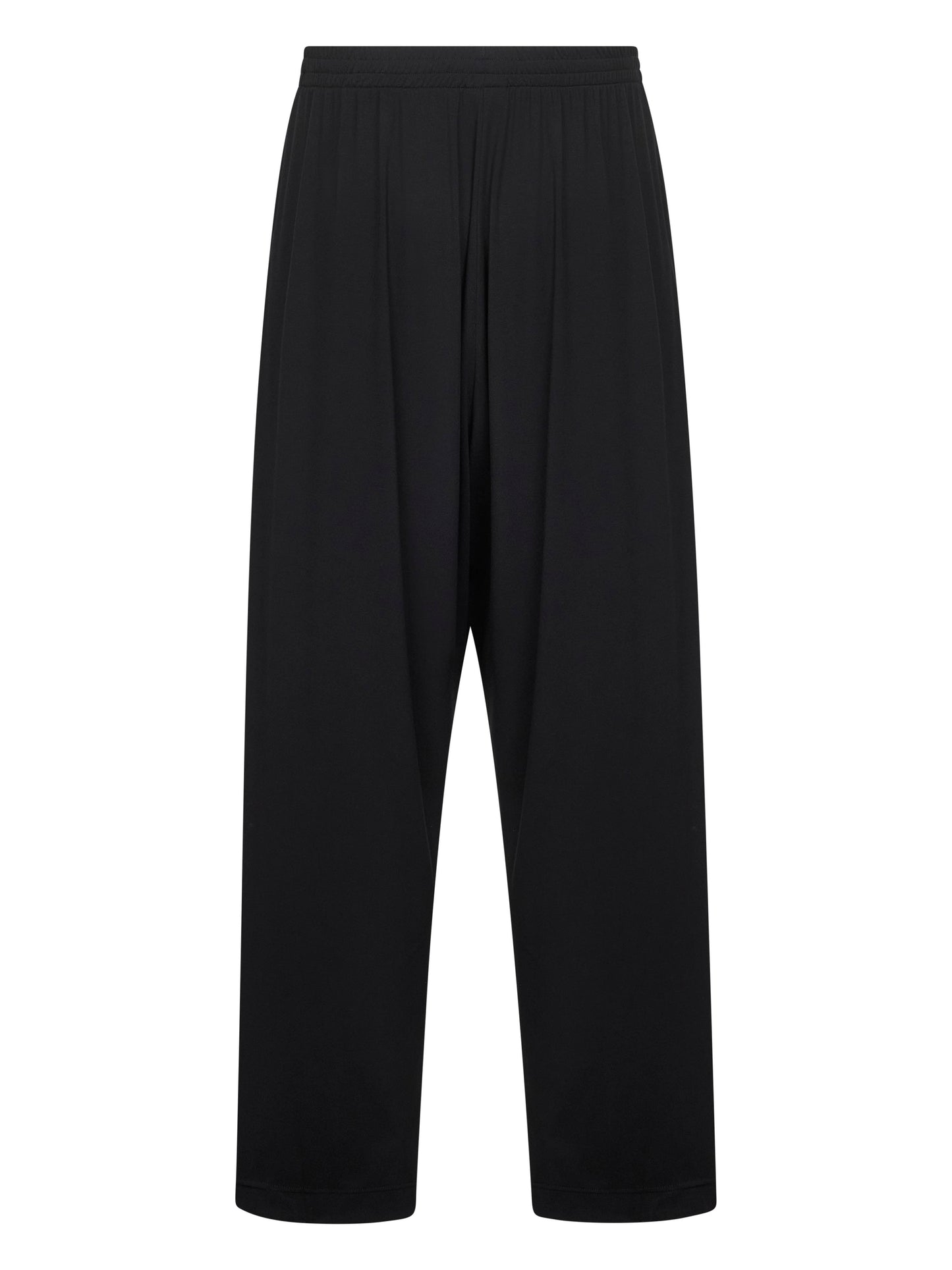 Pantaloni Tailored in lana nera