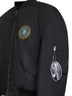 Giacca Bomber Large Fit in poliammide nero