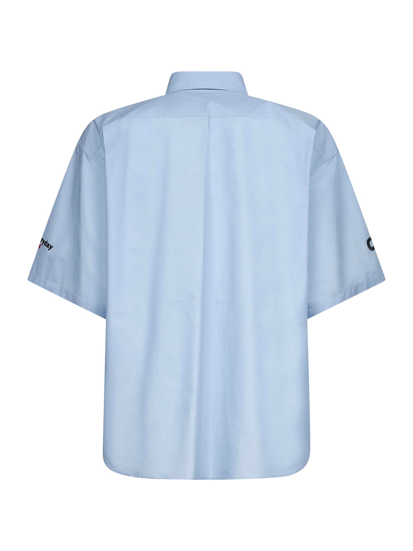 Camicia CEO Uniform Logo Oversize azzurra