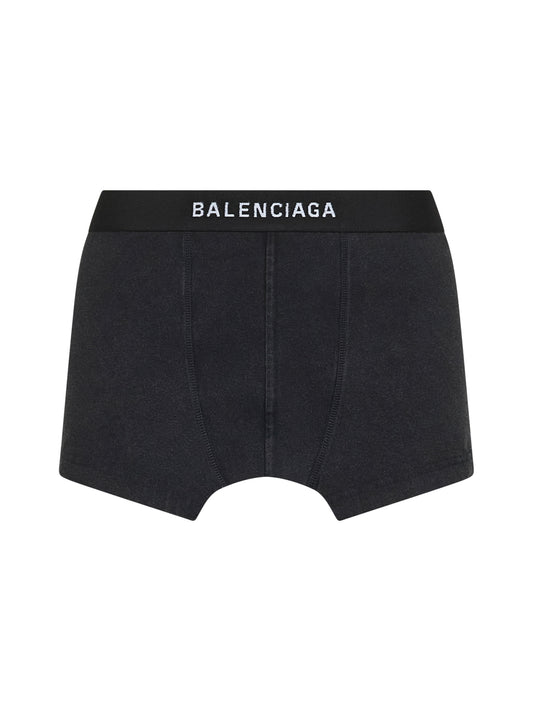 Black Cut Off Brief skirt