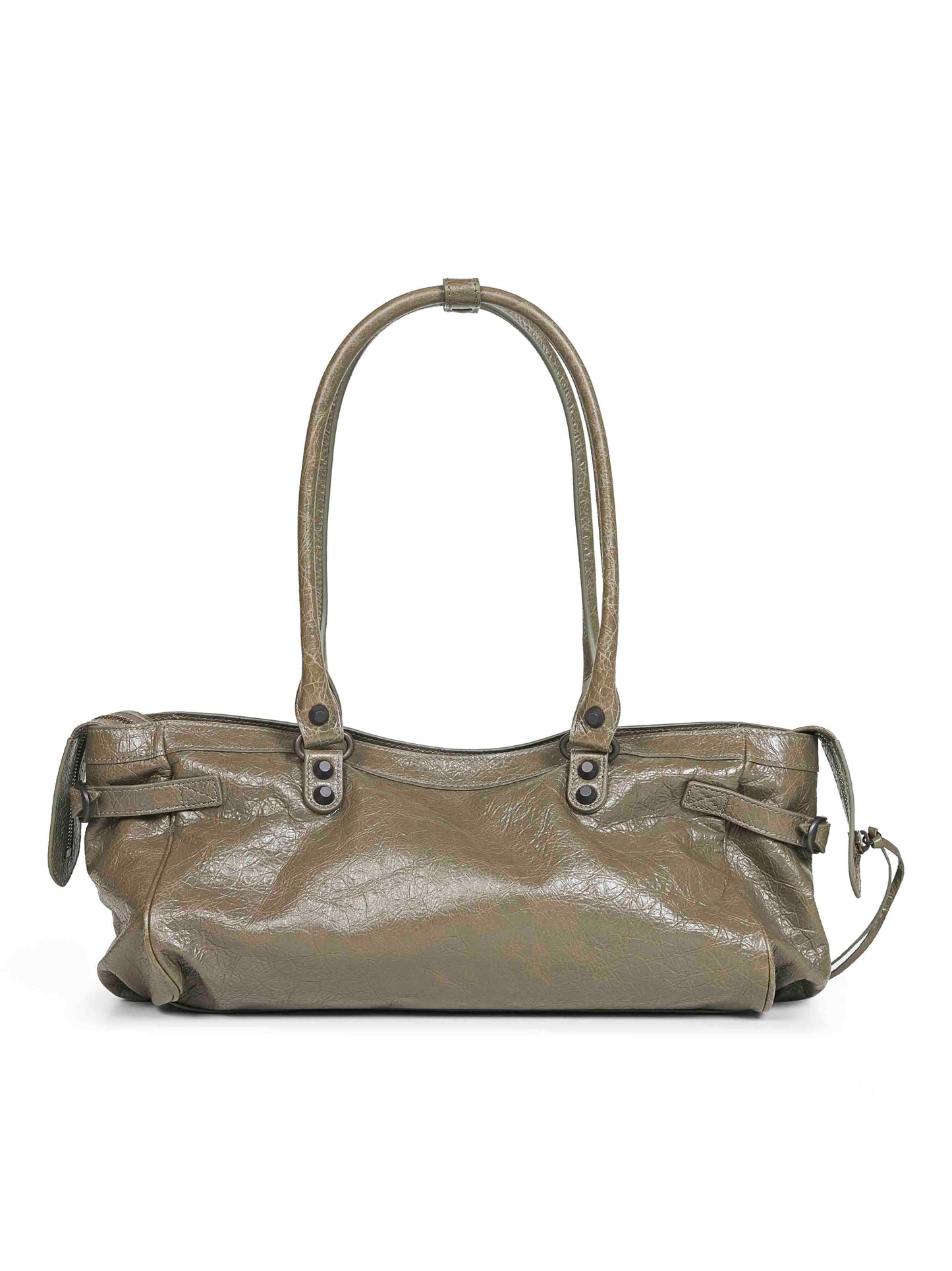 Borsa a spalla Le City East-West verde militare